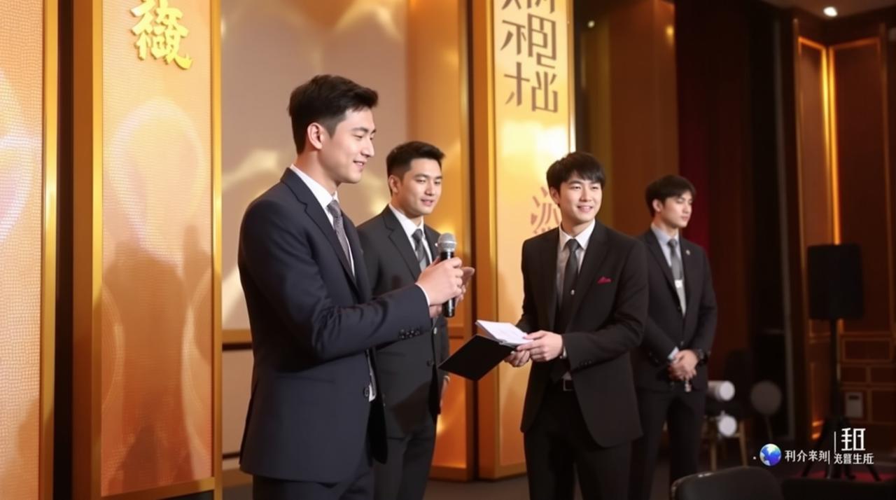 b影院新签约演员发布会盛大举行,五位新星正式亮相