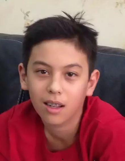 孙天宇13岁的照片,阳光少年，未来可期